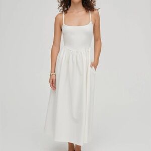 For Love And Lemons White Midi Dress